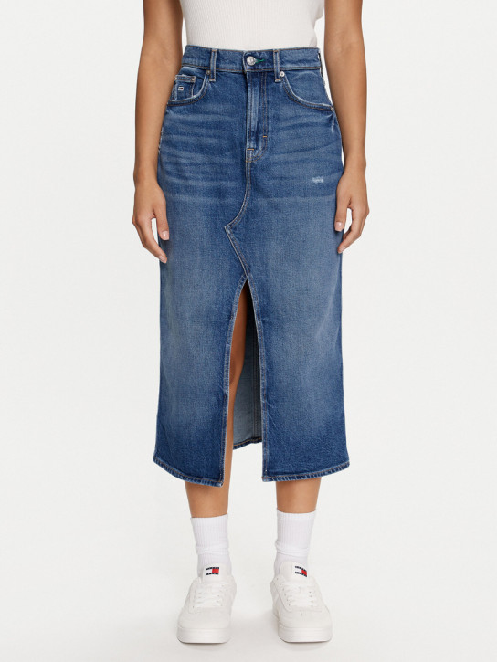 Tommy Jeans dámska džínsová sukňa Claire