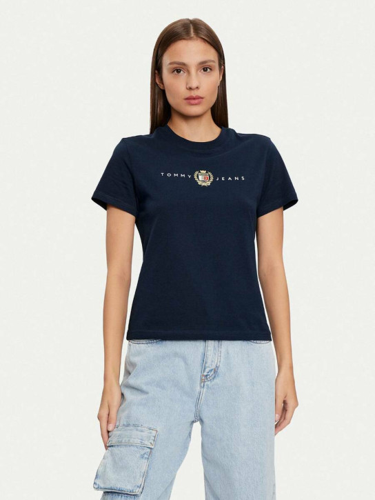 Tommy Jeans dámske modré tričko