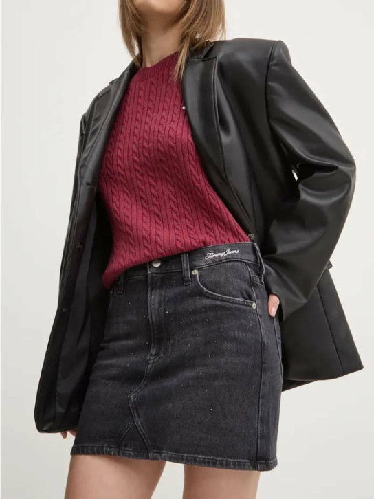 Tommy Jeans dámska džínsová sukňa 