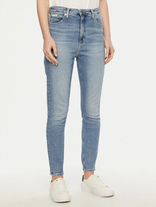Calvin Klein dámske modré džínsy