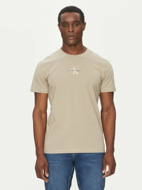 Calvin Klein pánske béžové tričko