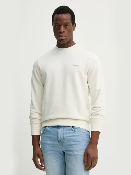 Calvin Klein pánska krémová mikina