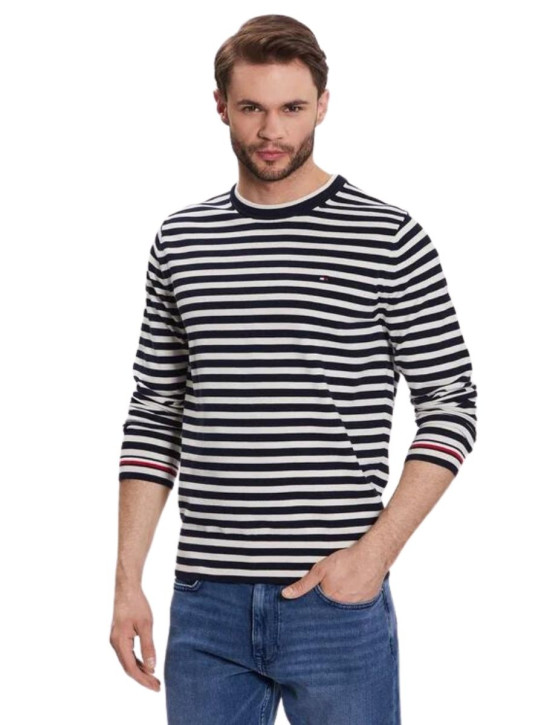 Tommy Hilfiger pánsky pruhovaný sveter