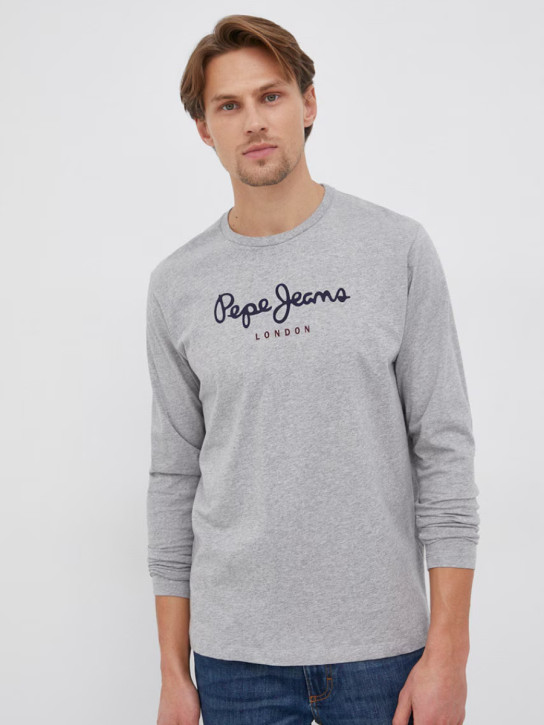 Pepe Jeans pánske šedé tričko