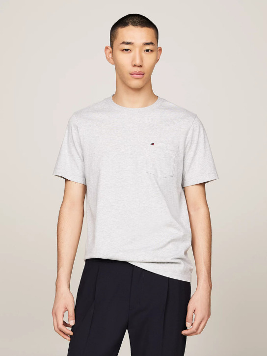 Tommy Hilfiger pánske šedé tričko 
