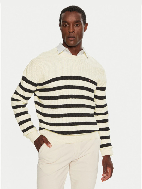 Tommy Hilfiger pánsky béžový sveter