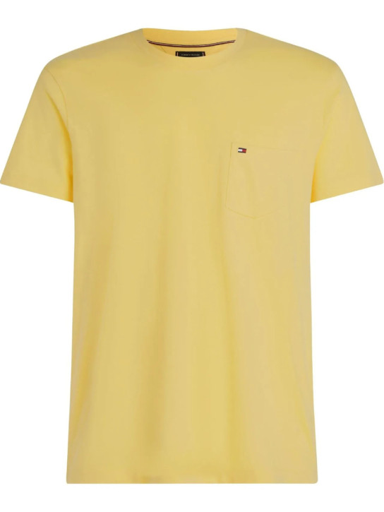 Tommy Hilfiger pánske žlté tričko