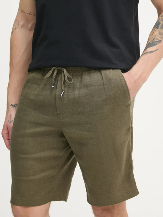 Tommy Hilfiger pánske zelené šortky