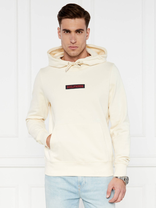 Tommy Hilfiger pánska krémová mikina