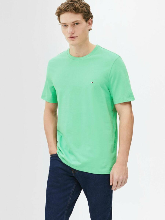 Tommy Hilfiger pánske zelené tričko 