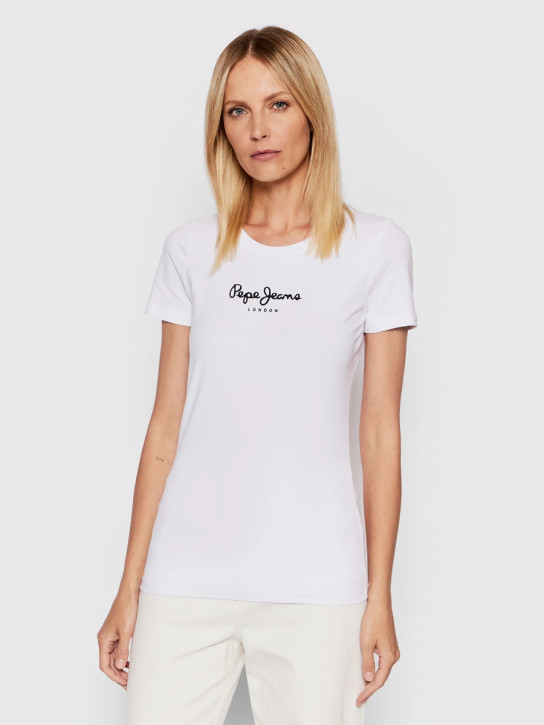 Pepe Jeans dámske biele tričko NEW VIRGINIA