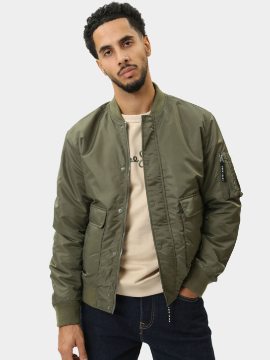 Pepe Jeans pánska khaki zelená bunda 