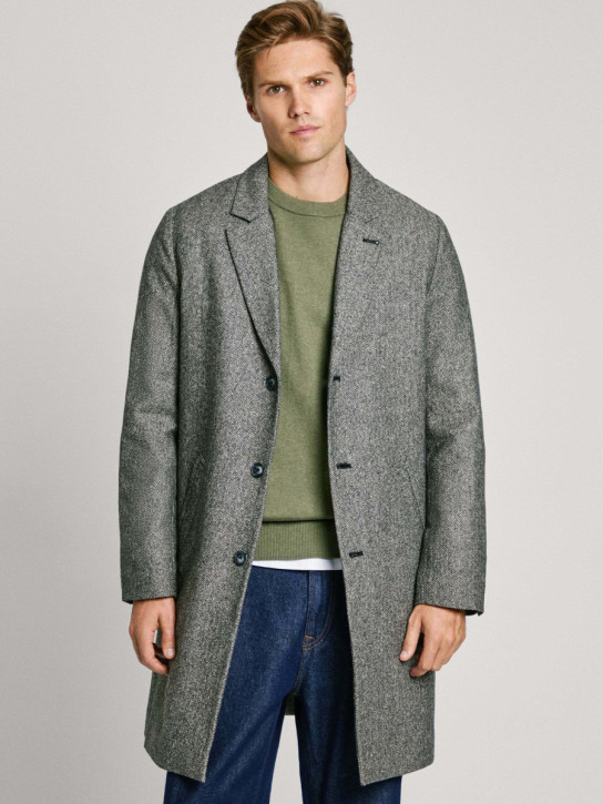 Pepe Jeans pánsky šedý kabát