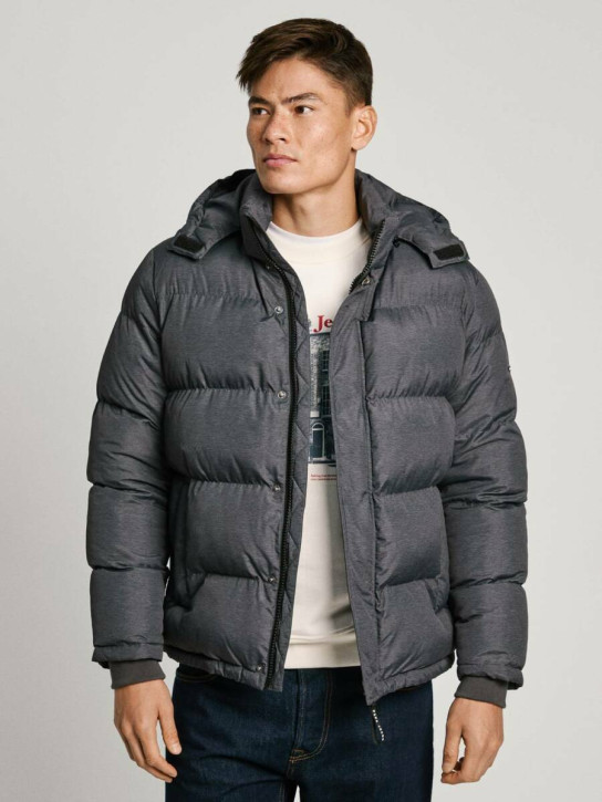 Pepe Jeans pánska šedá bunda