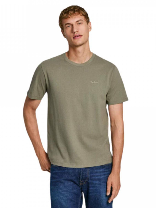 Pepe Jeans pánske zelené tričko