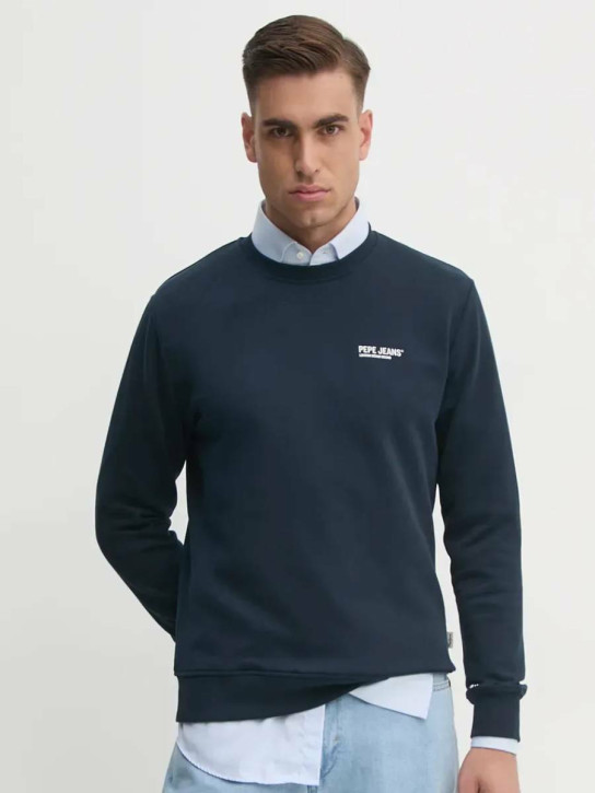 Pepe Jeans pánska tmavo modrá mikina Sam 