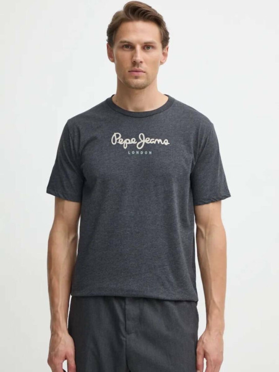 Pepe Jeans pánske šedé tričko Eggo