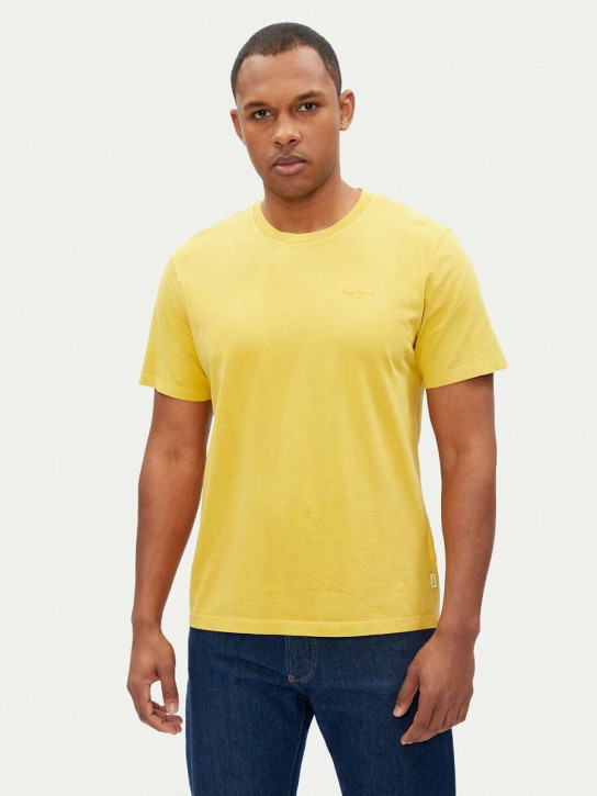 Pepe Jeans pánske žlté tričko