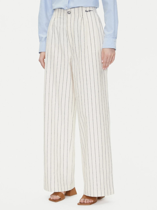 Pepe Jeans dámske pruhované nohavice