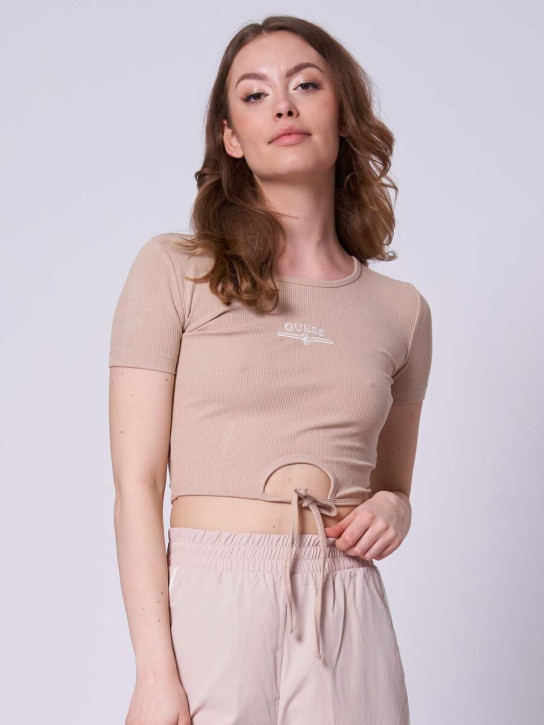 Guess dámske béžové tričko