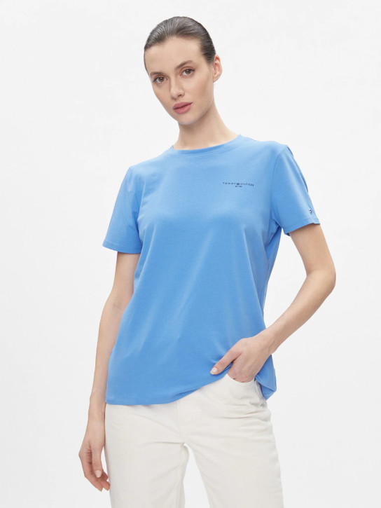 Tommy Hilfiger dámske vínové tričko