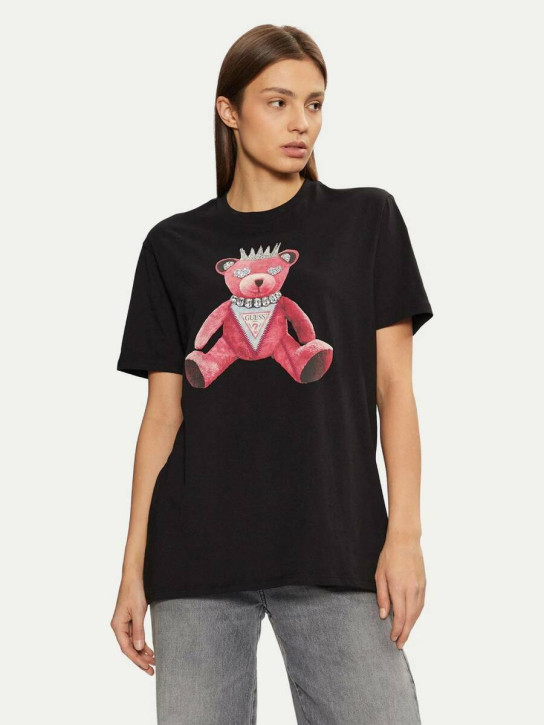 Guess dámske čierne tričko