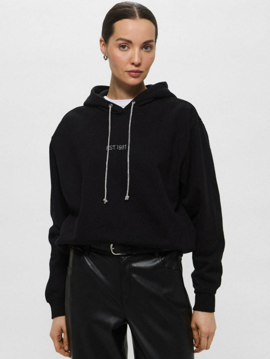 Guess dámska čierna mikina 