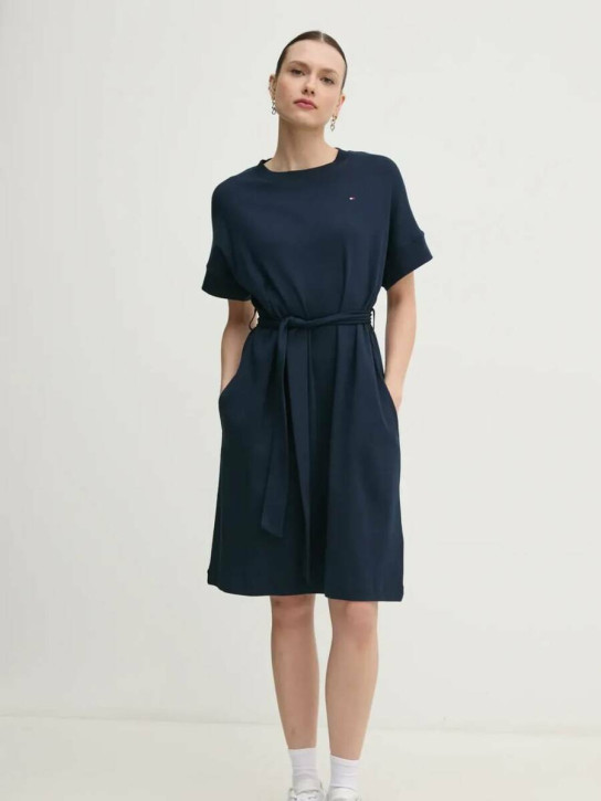 Tommy Hilfiger dámske tmavo modré šaty
