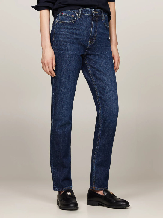 Tommy Hilfiger dámske tmavo modré džínsy