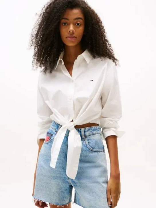 Košeľa DW0DW20990YBL WHT