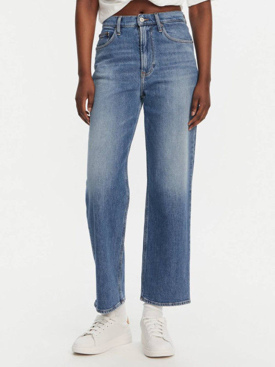 Tommy Jeans dámske modré džínsy