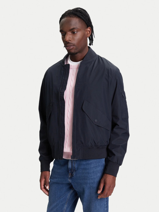 Tommy Hilfiger pánsky modrý bomber