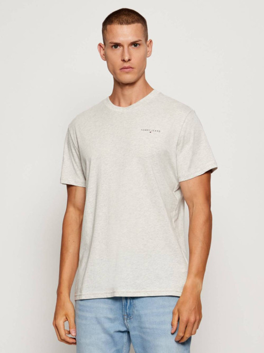 TJM SLIM LINEAR CHEST TEE EXT