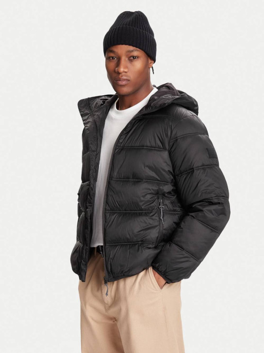 TJM HOODED LOGO PUFFER EXT