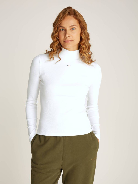 Tommy Jeans dámsky biely rolák