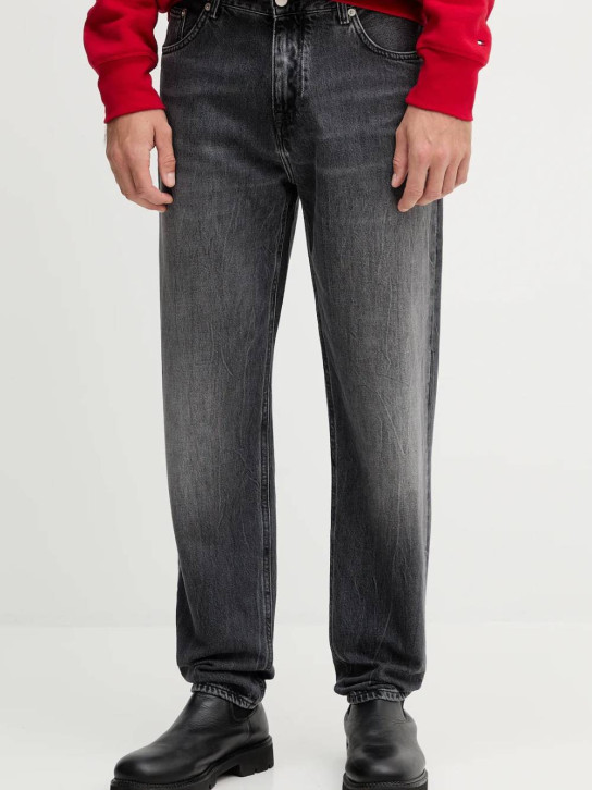 Tommy Hilfiger pánske šedé džínsy