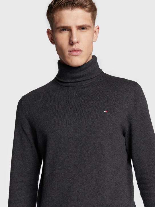 Tommy Hilfiger pánsky šedý rolák