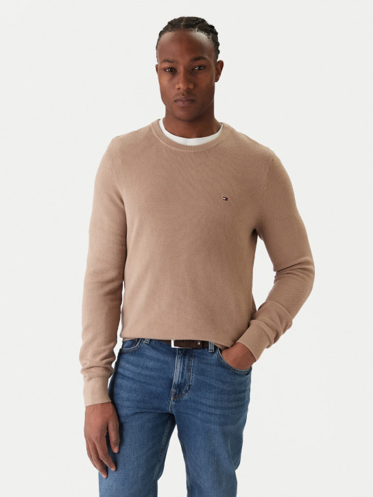 Tommy Hilfiger pánsky béžový sveter