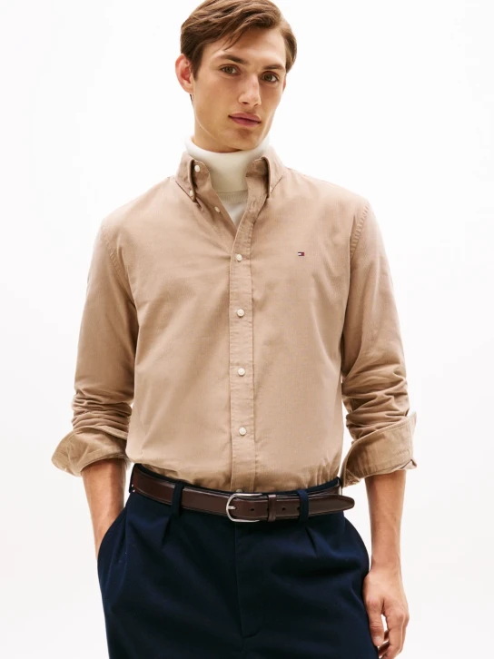 Tommy Hilfiger pánska béžová košeľa