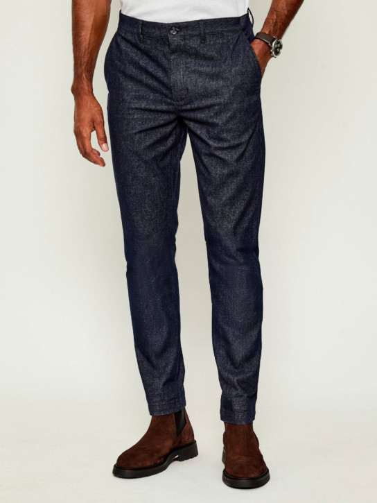 Tommy Hilfiger pánske tmavo modré nohavice
