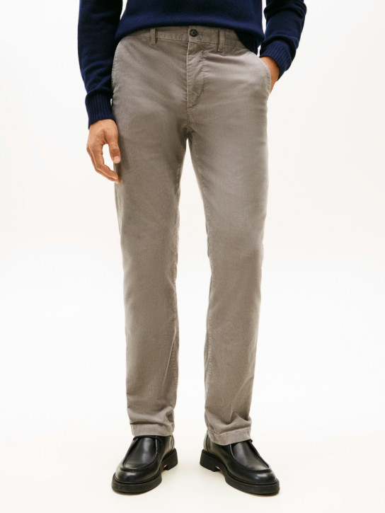 Tommy Hilfiger pánske šedé nohavice