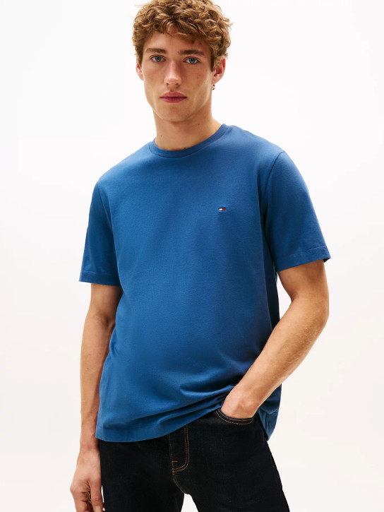Tommy Hilfiger pánske modré tričko