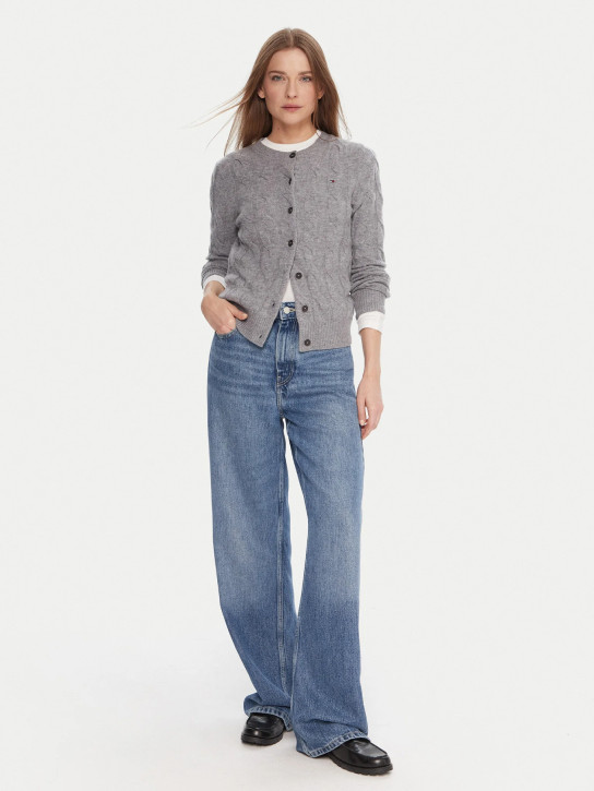 Tommy Hilfiger dámsky šedý sveter