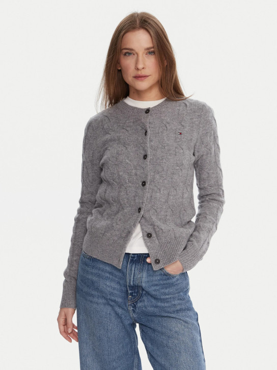 Tommy Hilfiger dámsky šedý sveter