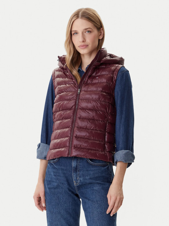 Tommy Hilfiger dámska bordová vesta 