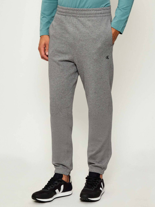 Calvin Klein pánske šedé tepláky