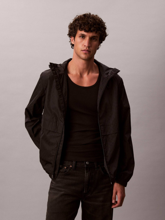 Calvin Klein pánska čierna bunda