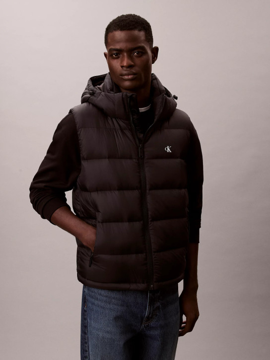 Calvin Klein pánska čierna vesta