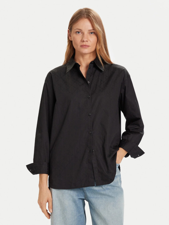 Calvin Klein dámska čierna košeľa