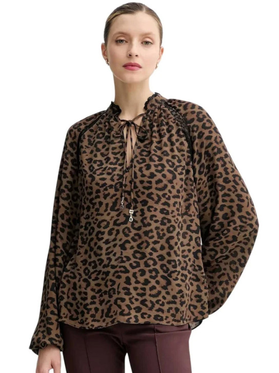 Guess dámska blúzka so zvieracím vzorom